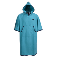 Thumbnail for Aqua Marina Micro-fabric Change Poncho (Aqua) - Regular