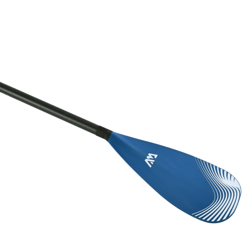 Aqua Marina PASTEL 2023 Adjustable Hybrid Fiberglass/Carbon SUP Paddle Navy  | Good Wave