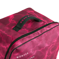 Thumbnail for Aqua Marina 90L Premium Luggage Bag with Rolling Wheel Raspberry handle