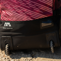 Thumbnail for Aqua Marina 90L Premium Luggage Bag with Rolling Wheel Raspberry rolled