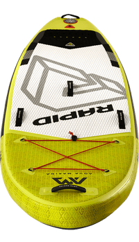 Thumbnail for Aqua Marina 9‘6″ RAPID 2020 White Water Inflatable Paddle Board SUP - Good Wave
