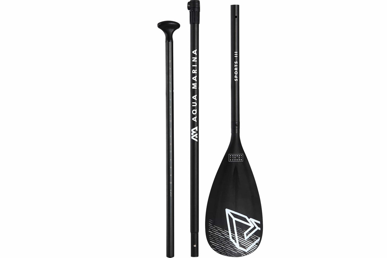 Aqua Marina Sports III Adjustable Aluminum SUP Paddle | Good Wave