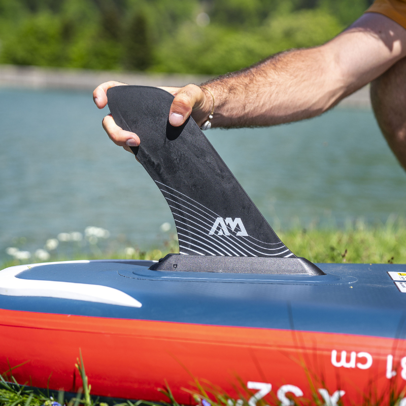 Car Racing Fin Aqua Marina Swift Attach Large Racing iSUP Fin - Black