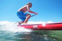 Thumbnail for Aqua Marina 8’8″ WAVE Surf 2020 Surfing Inflatable Paddle Board SUP - Good Wave