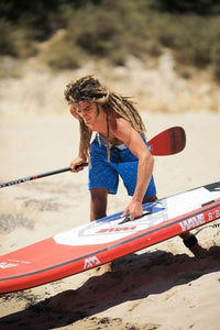 Thumbnail for Aqua Marina 8’8″ WAVE Surf 2020 Surfing Inflatable Paddle Board SUP - Good Wave