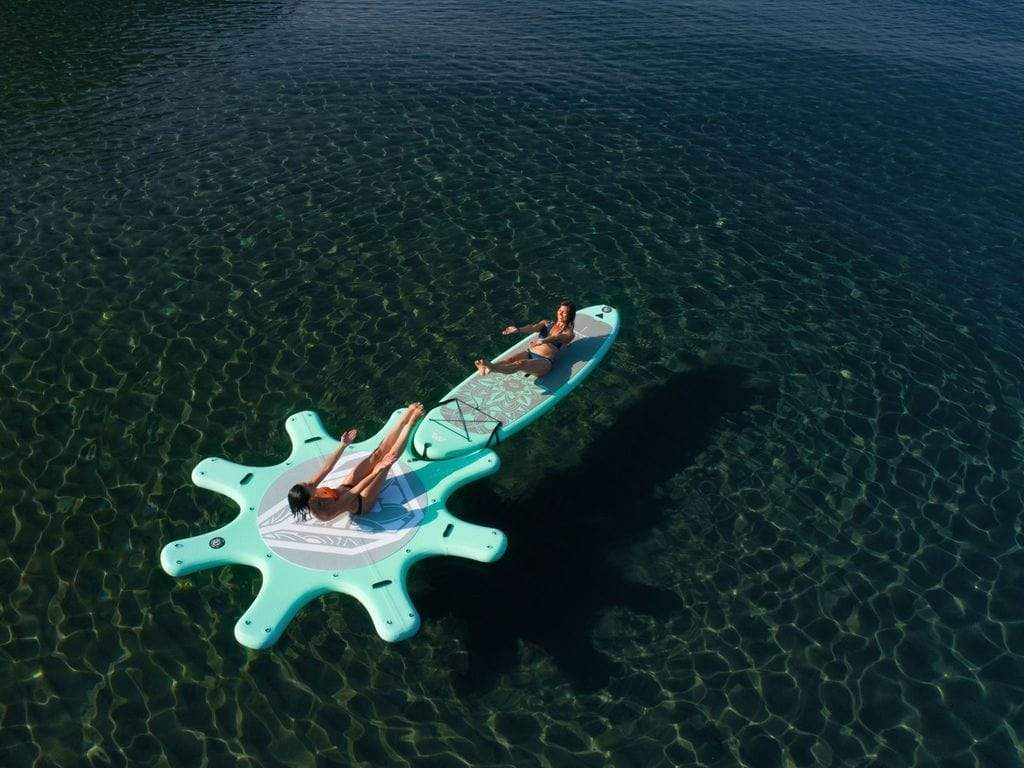 Aqua Marina 9'6" Yoga Dock 2020 Fitness Inflatable Platform - Good Wave