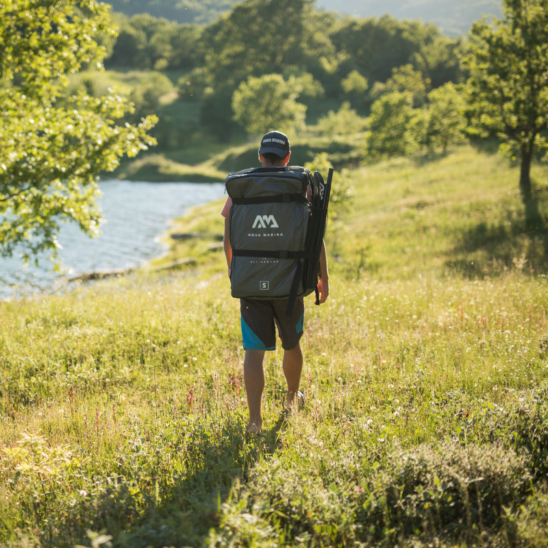 Backpake Deflatable Aqua Marina Zip Backpack for Inflatable Solo Kayak