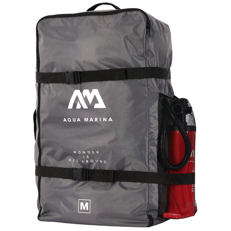 Aqua Marina Zip Backpack for Inflatable 2/3 - Person Kayak & Canoe pump in pocket
