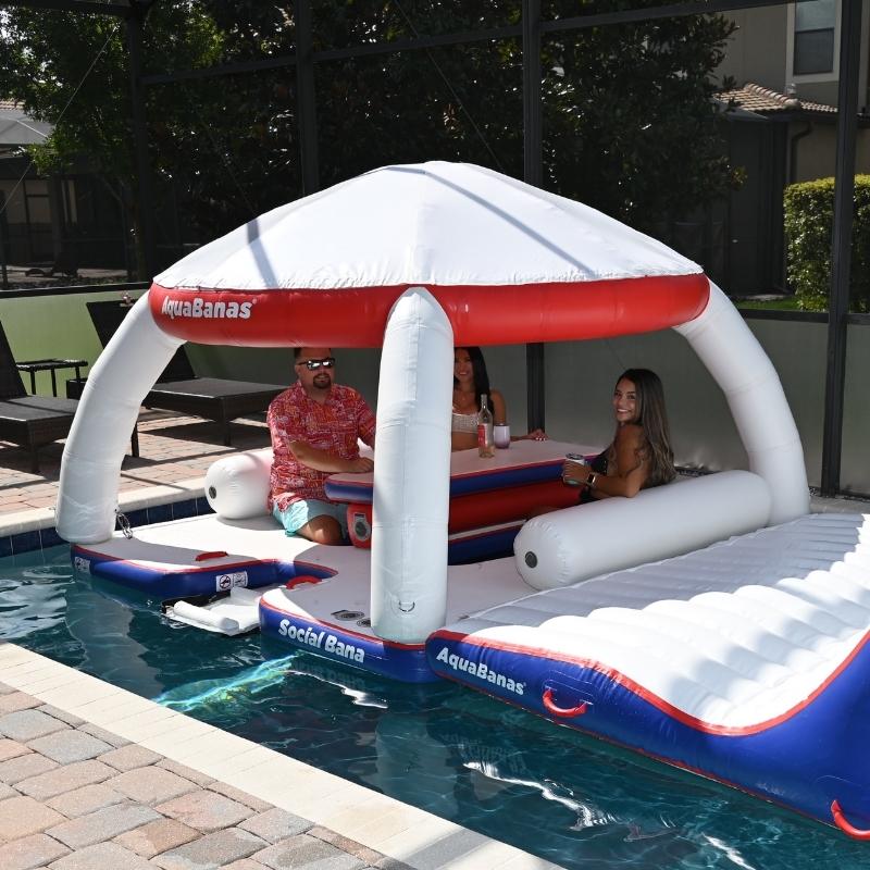 inflatable tent for water AquaBanas Tent Bana™ Inflatable Water Cover