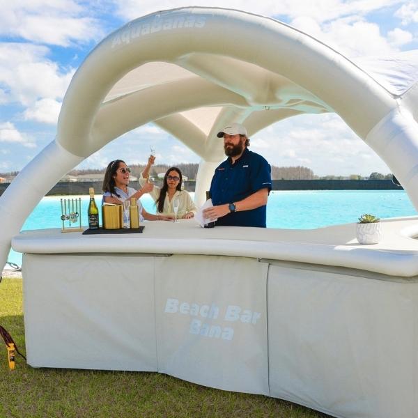 AquaBanas Bar Bana™ Inflatable Cover - Good Wave