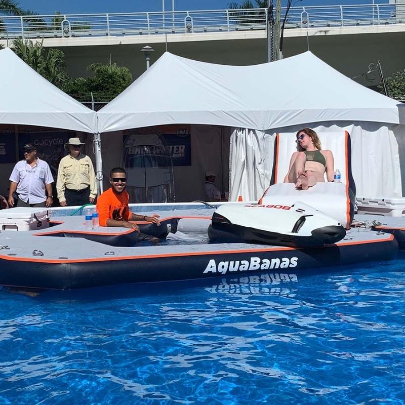 AquaBanas Command Bana™ Inflatable Platform - Good Wave