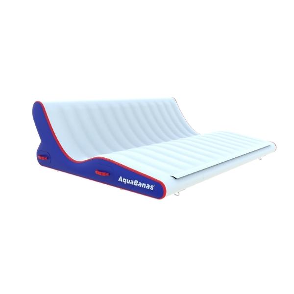 AquaBanas Jumbo Lounger™ Inflatable Platform - Good Wave