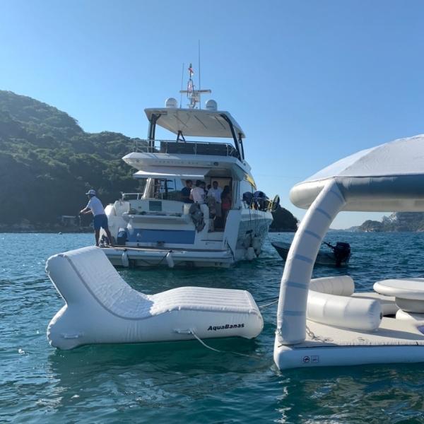 AquaBanas King Lounger AB0302 Inflatable Platform by Yacht