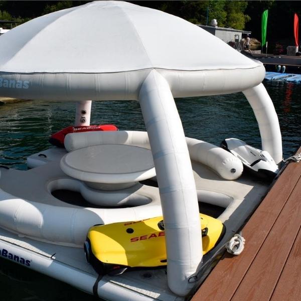 AquaBanas Party Bana™ 2.0 Inflatable Platform - Deck Only | Good Wave