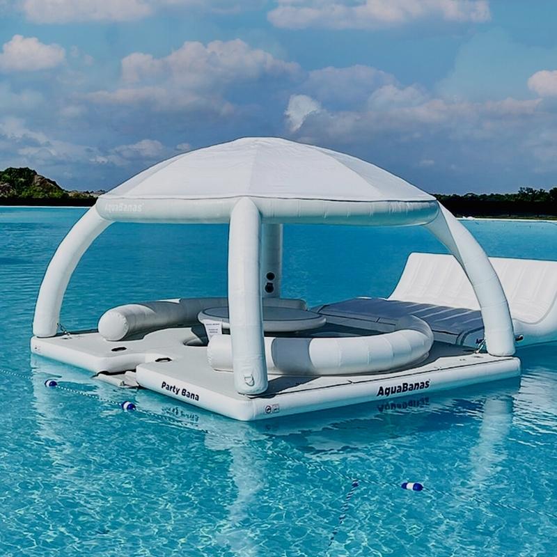 AquaBanas Party Bana™ Inflatable Platform | Good Wave