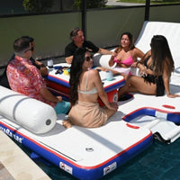 Thumbnail for AquaBanas Social Bana AB0209 Inflatable Platform In Pool At Home