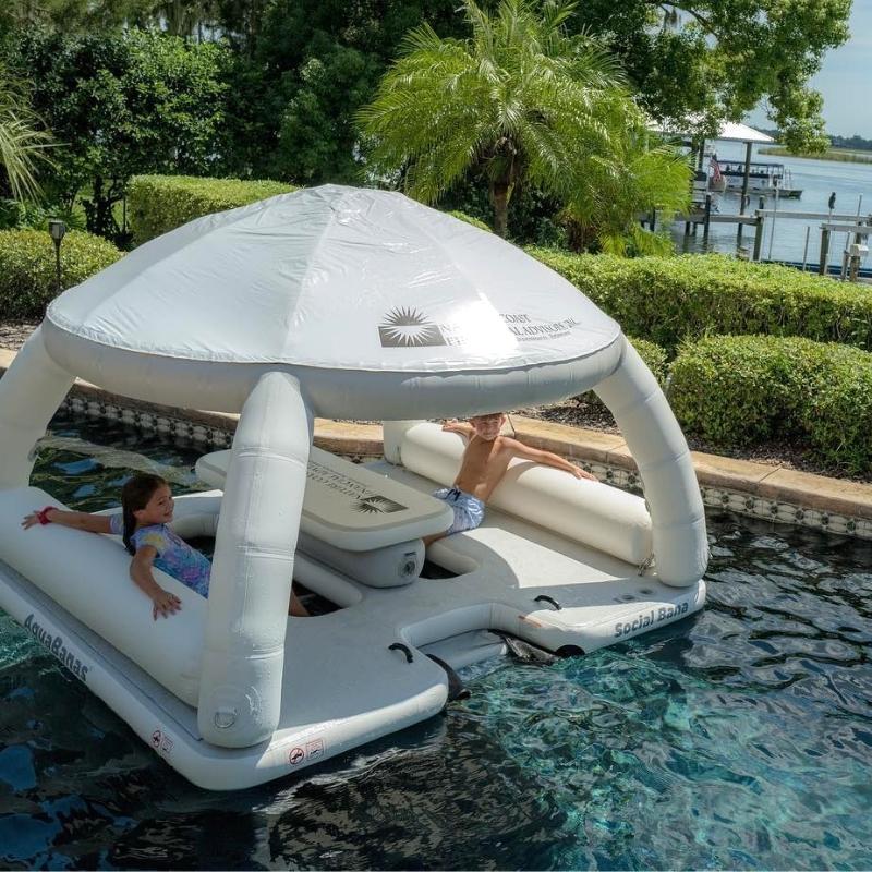 AquaBanas Social Bana™ Inflatable Platform - Good Wave