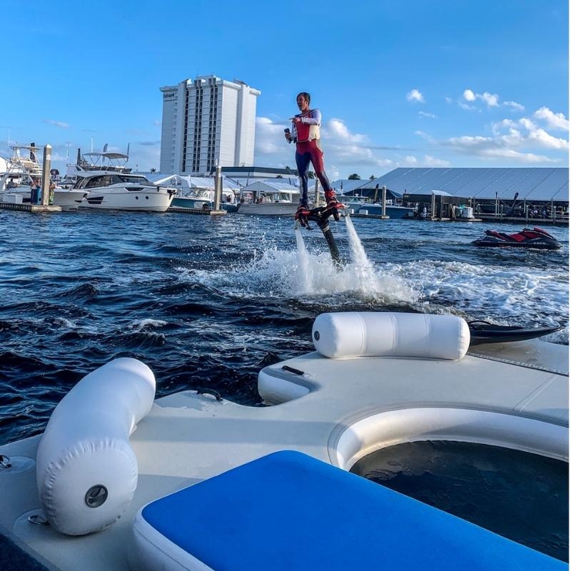 AquaBanas Splash Bana™ Inflatable Platform - Good Wave
