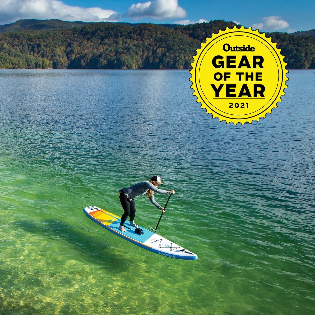 Badfish Flyweight Inflatable SUP - Good Wave