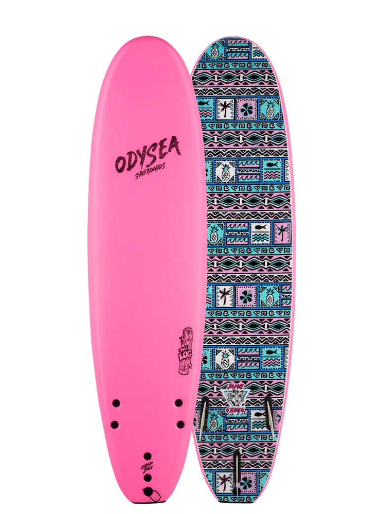 Catch Surf Odysea 7'0 Log Jamie O'Brien Surfboard - Hot Pink Catch Surf Odysea 7'0 Log Jamie O'Brien Surfboard - Hot Pink