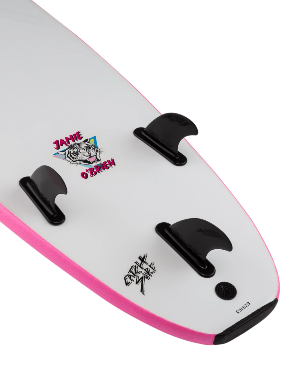 Catch Surf Odysea 8'0 Log Jamie O'Brien Surfboard - Hot Pink Catch Surf Odysea 8'0 Log Jamie O'Brien Surfboard - Hot Pink