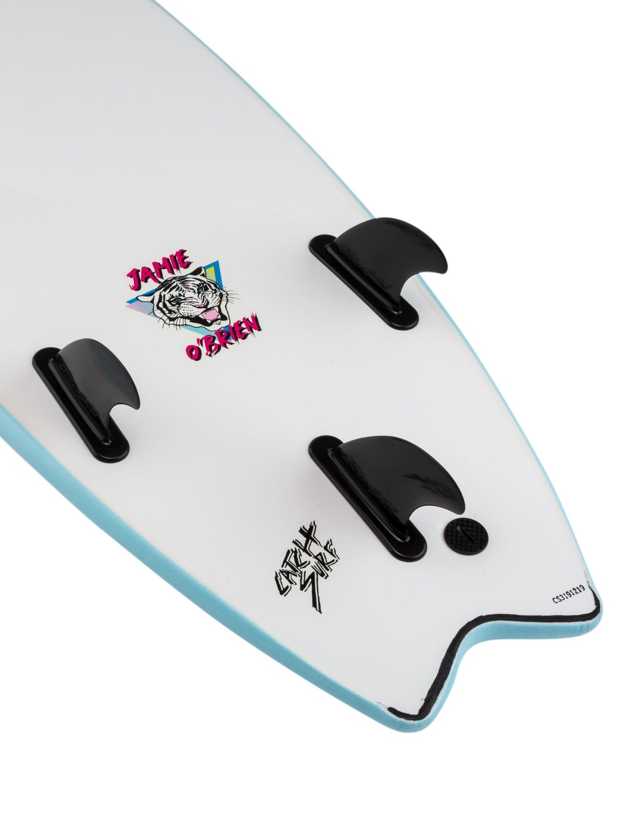 Catch Surf Odysea 5'6" Skipper Basic X Jamie O’Brien - Sky Blue Foam Surfboard - Good Wave