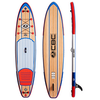 Thumbnail for CBC 11' Nautic  iSUP Package front back side details