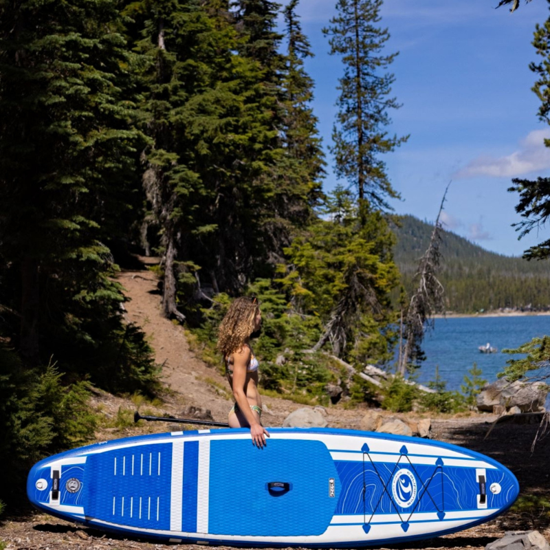 CBC 11' Viking Inflatable SUP Package actual size