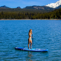 Thumbnail for CBC 11' Viking Inflatable SUP Package in water