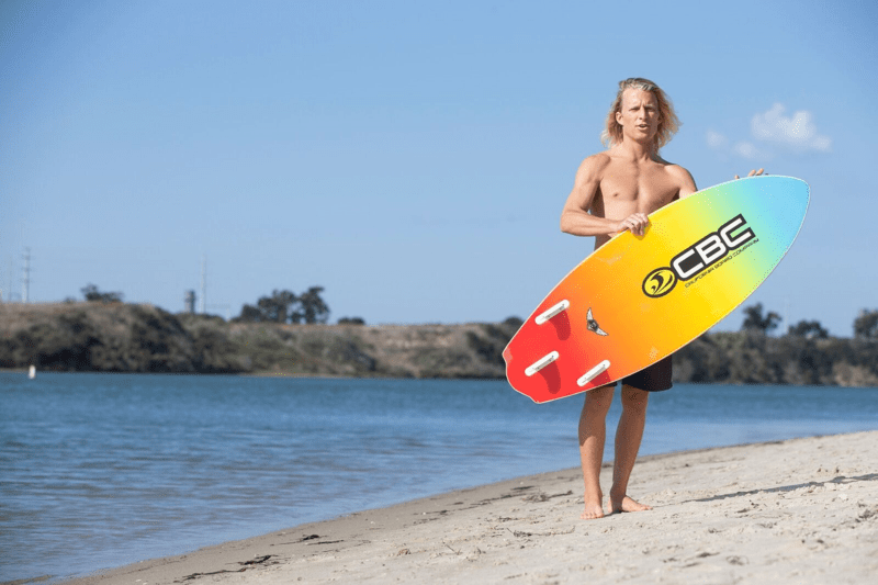 CBC Foam Wake Surfer 54" beach