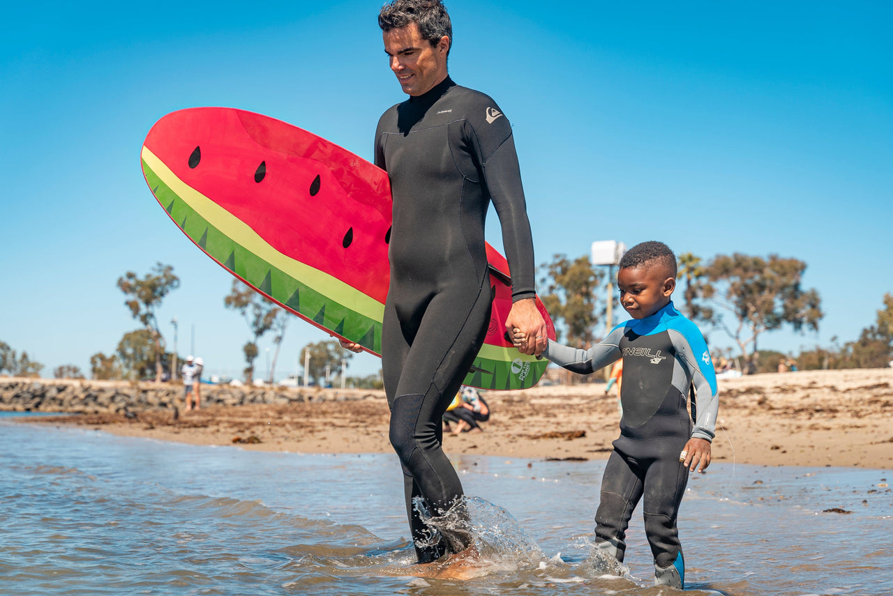 Good Wave Fruities Foam Surfboard - Watermelon 5'6" - Good Wave