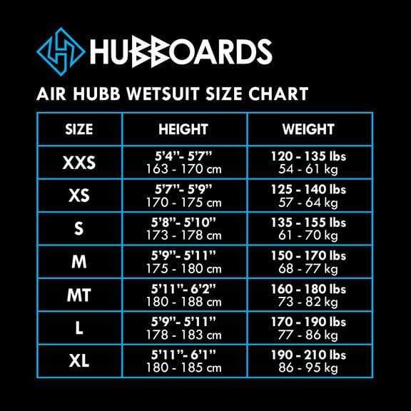 Hubboards Air Hubb Wetsuit 4/3mm Long Sleeve Full Suit - Good Wave
