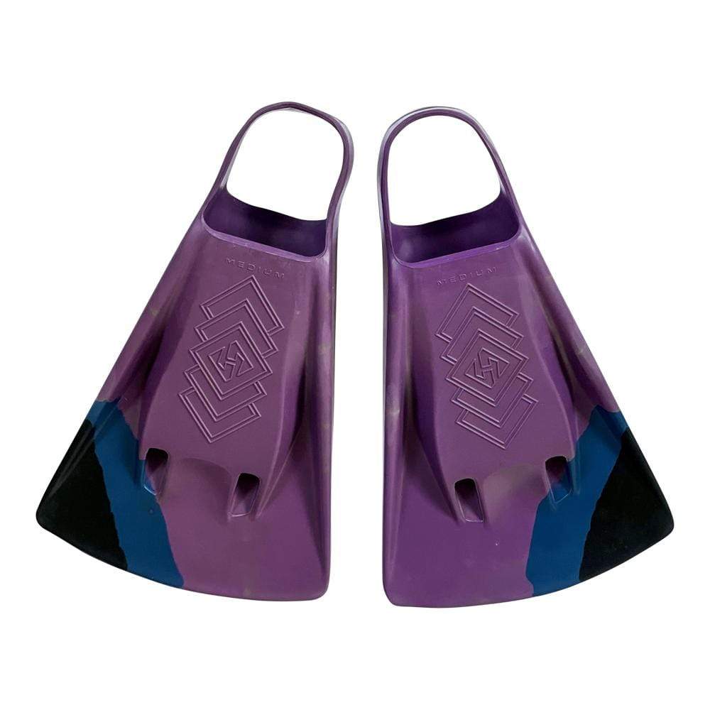 Hubboards Dubzero Swim Fins - Snazzy Purple - Good Wave