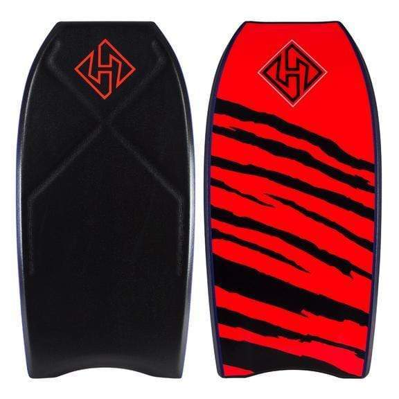 Hubboards Houston PE Deluxe Black/Red - Good Wave