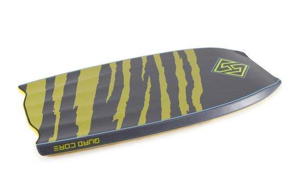 Hubboards Hubb Edition Sci-Five Quad Core Hub Tail, Tangerine - Good Wave