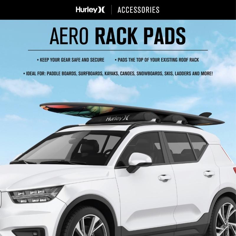 Hurley Roof Rack Aero Pads - Good Wave