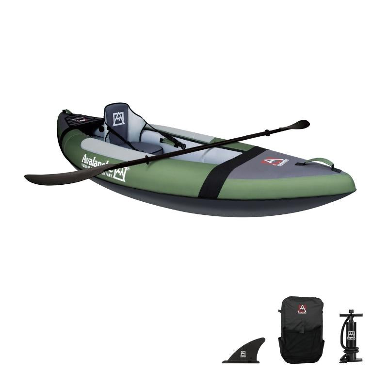 Avalanche Inflatable 1-Person Voyager Kayak - Good Wave
