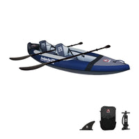 Thumbnail for Avalanche 2-Person Voyager Inflatable Kayak Set - Good Wave