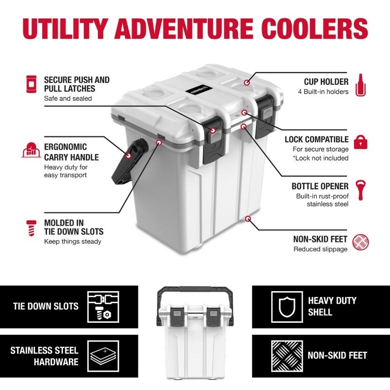Avalanche Utility Adventure Cooler - 20L - Good Wave