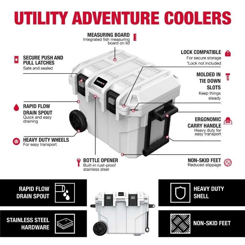 Avalanche Utility Adventure Coolers - 45L - Good Wave