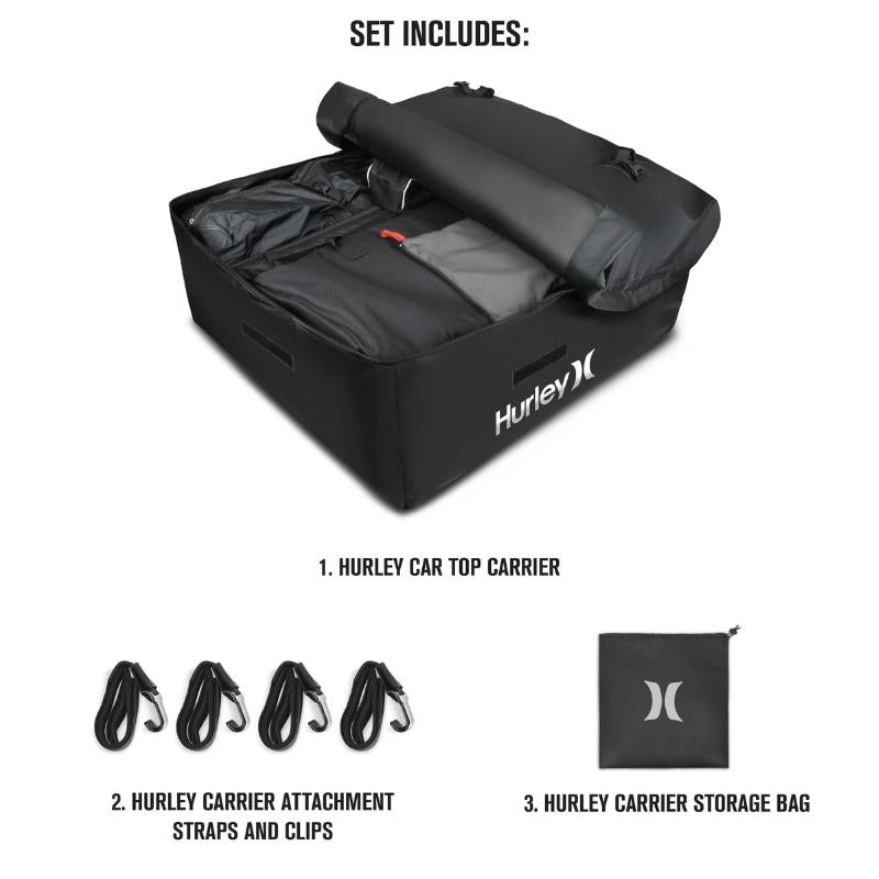 Hurley Car Top Carrier 10cu Feet - Good Wave