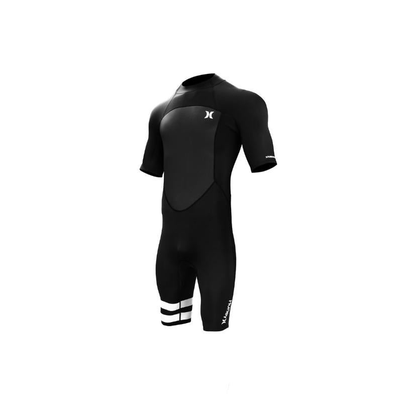 Hurley Fusion Wetsuits Men 202 Shorty SS Back Zip - Good Wave