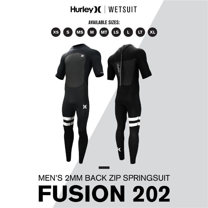 Hurley Fusion Wetsuits Men 202 Springsuit Back Zip - Good Wave