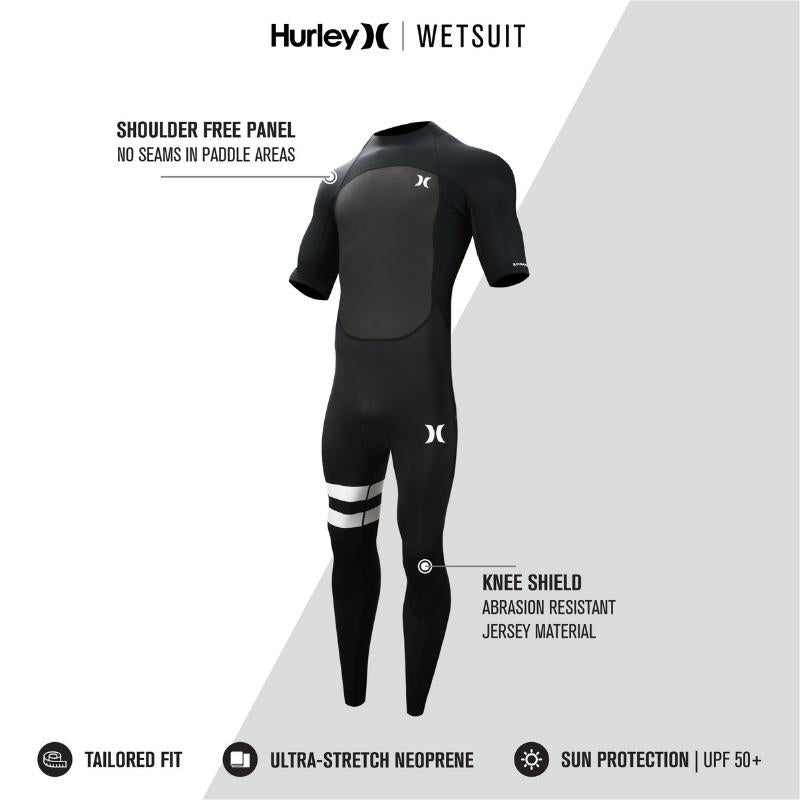 Hurley Fusion Wetsuits Men 202 Springsuit Back Zip - Good Wave