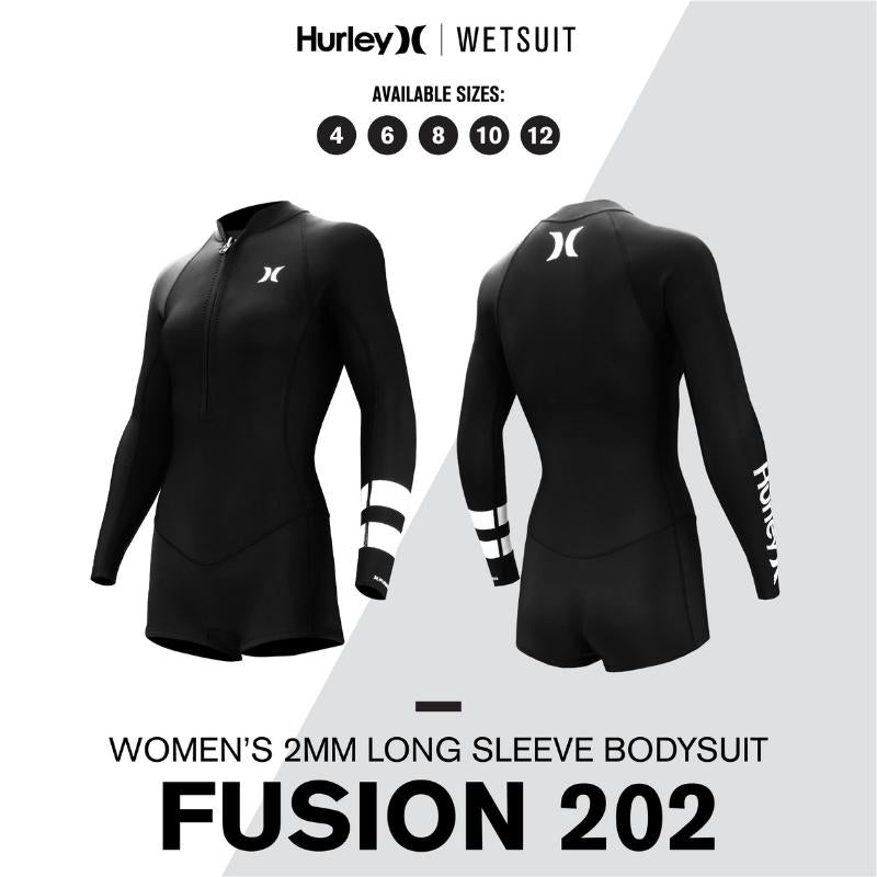 Hurley Fusion Wetsuits Women 202 Long Sleeve Bodysuit - Good Wave