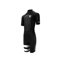 Thumbnail for Hurley Fusion Wetsuits Youth 202 Shorty SS Backzip - Good Wave