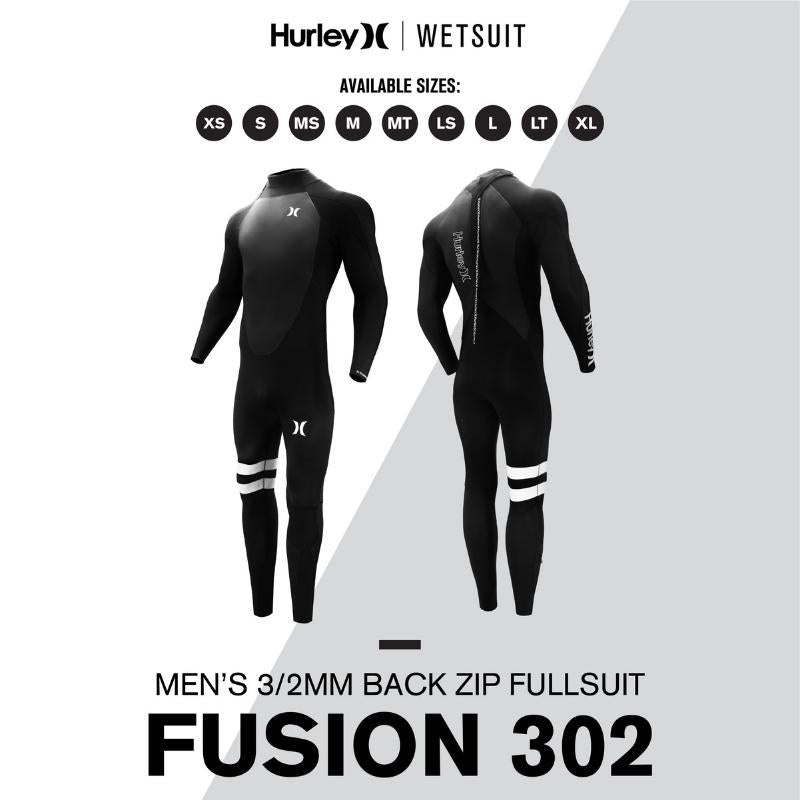 Hurley Fusion Wetsuits Men 302 Back Zip - Good Wave