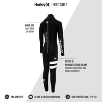 Thumbnail for Hurley Fusion Wetsuits Youth 302 Back Zip - Good Wave