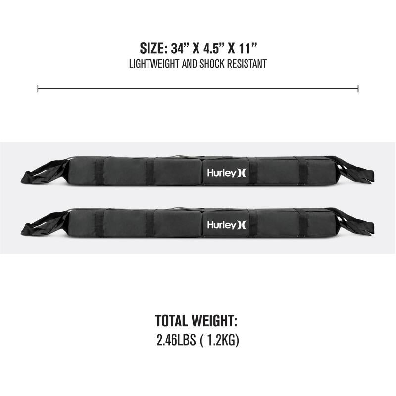 Hurley Rack Buy The Hurley Padded Car Roof Rack | Good Wave USA