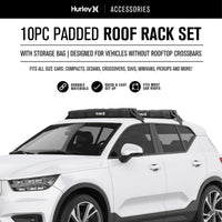 Thumbnail for Hurley Padded Car Roof Rack - Good Wave